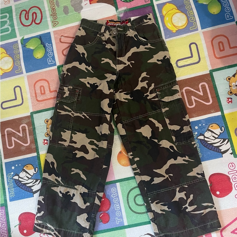JNCO JEANS CAMO CAMO CAMO GRAIL CARGO